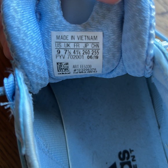 Adidas Originals FYW S-97 Glow Blue Sneakers - Picture 6 of 8